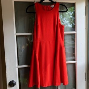 1. State Nordstrom Orange A Line Dress Small